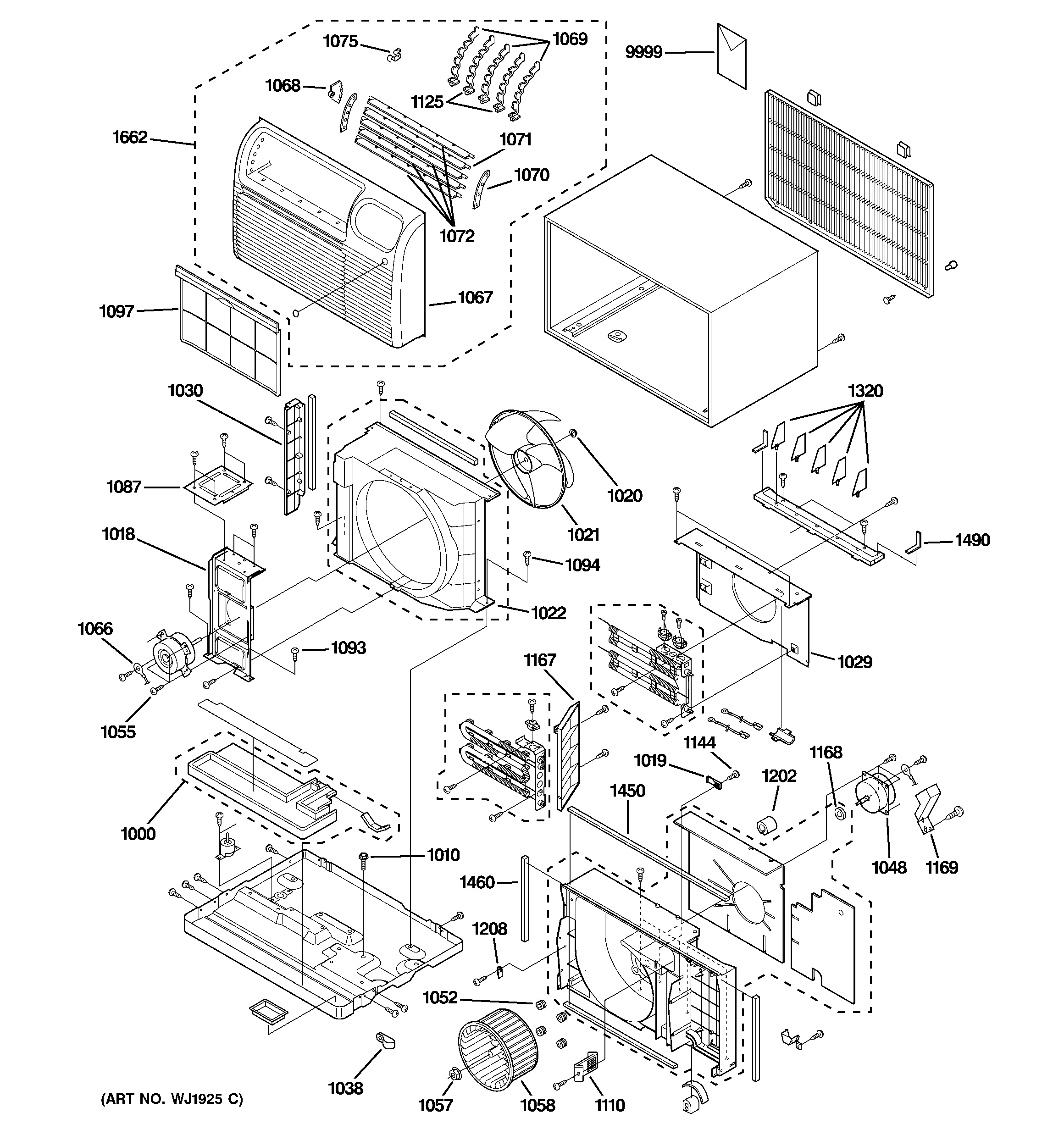 Cabinet & components