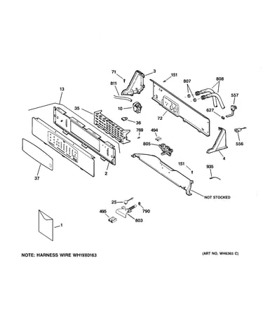 Controls & backsplash