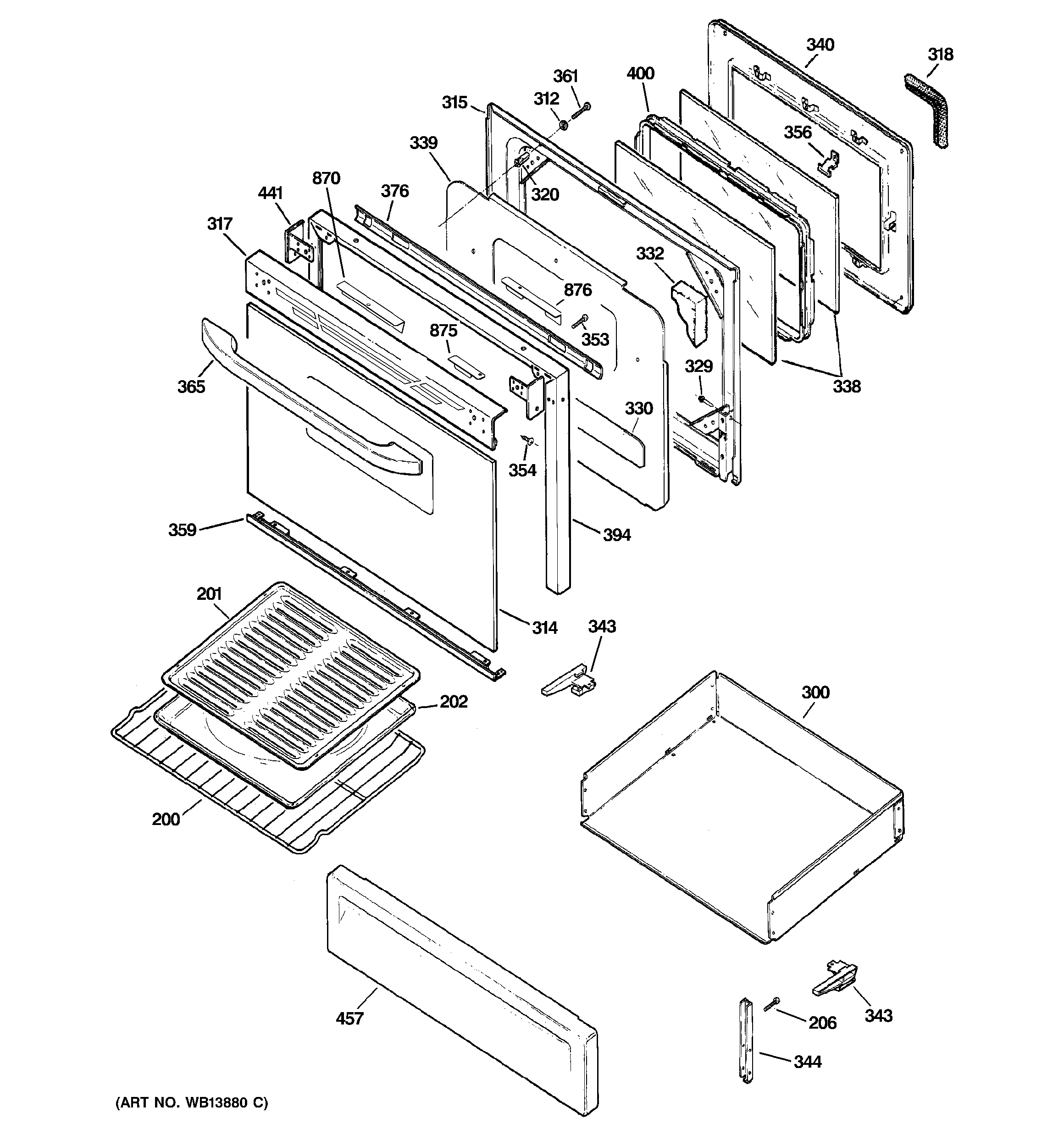 Door & drawer parts