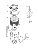 Tub, basket & agitator