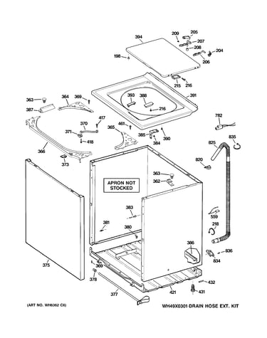 Cabinet, cover & front panel