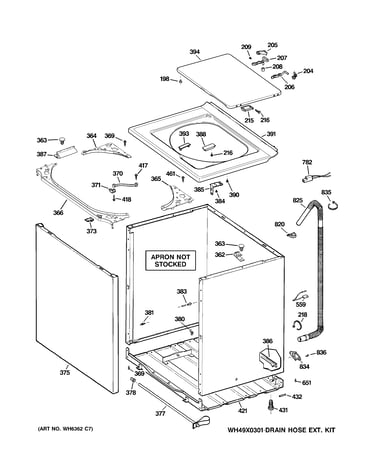 Cabinet, cover & front panel