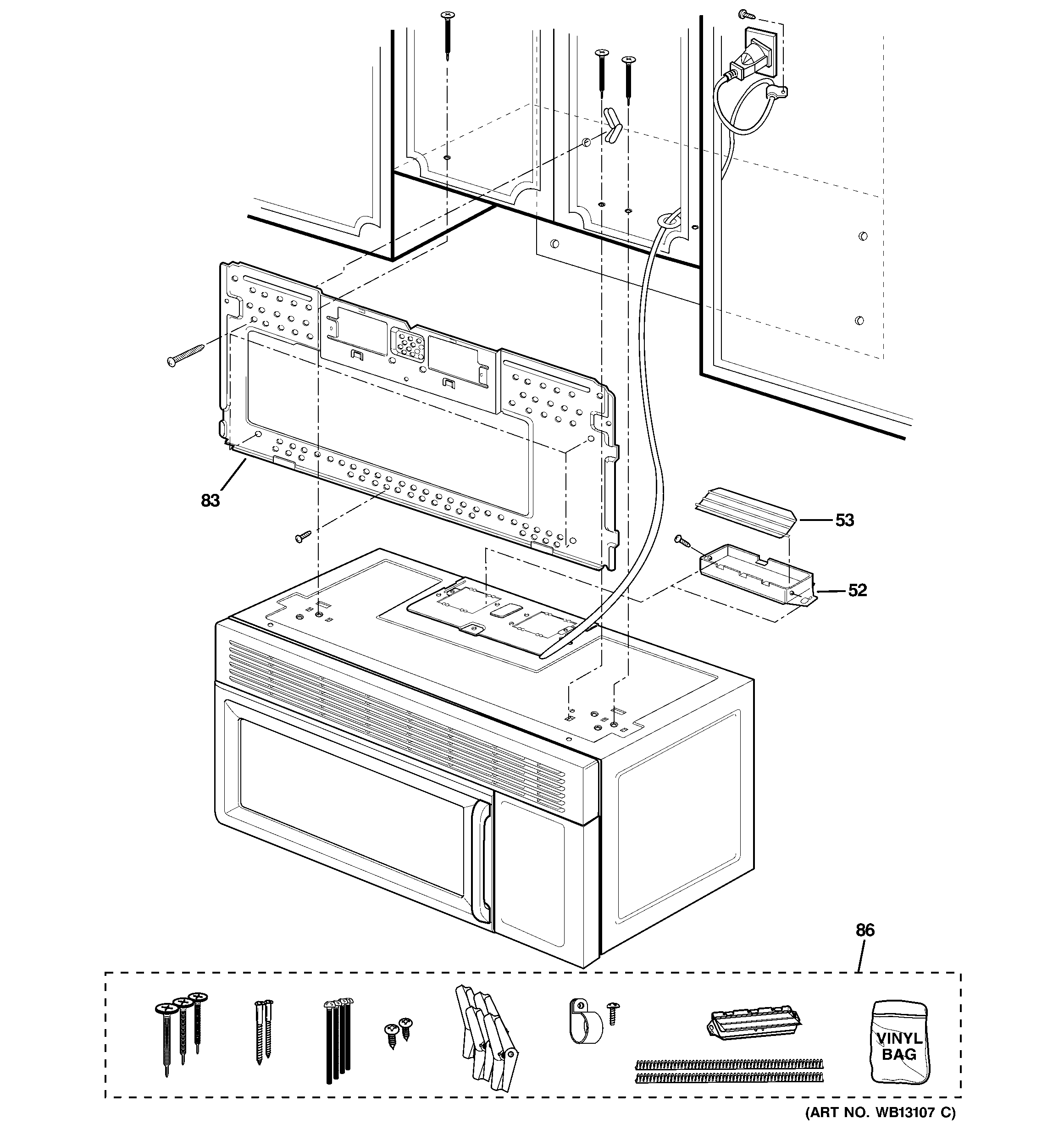 Installation parts