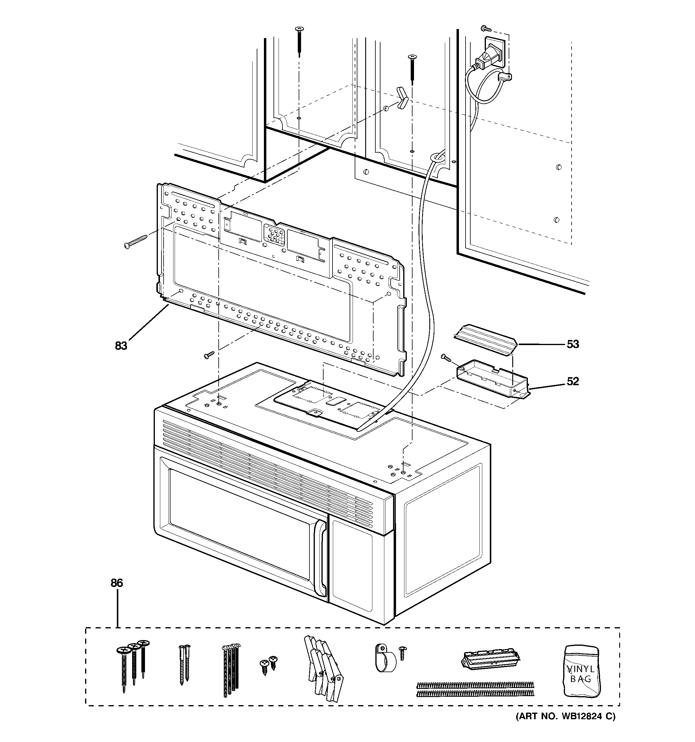Installation parts