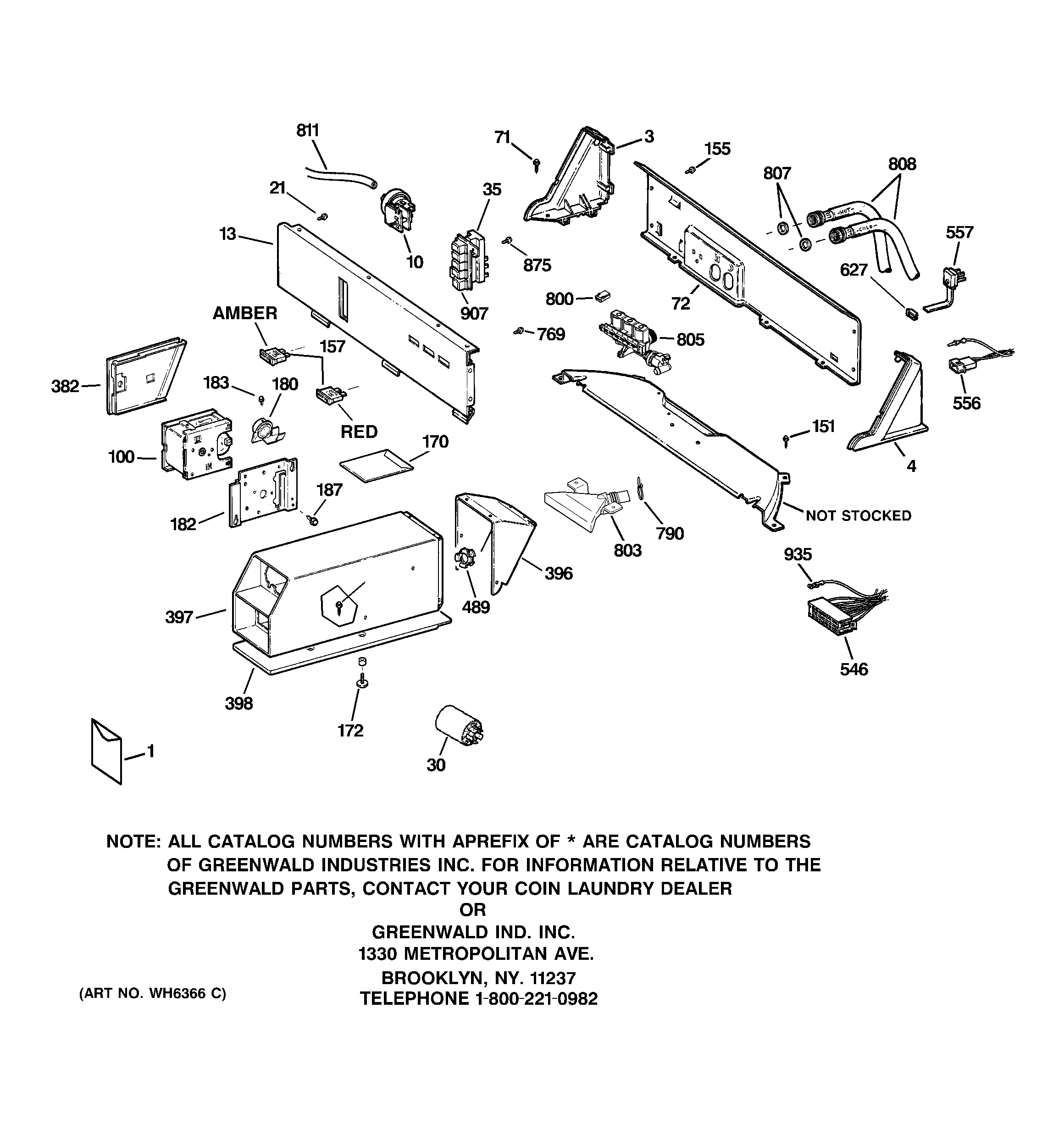 Controls & backsplash