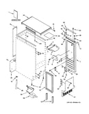 Cabinet, liner & door parts
