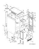 Cabinet, liner & door parts