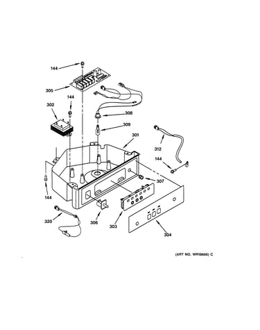 Control panel parts