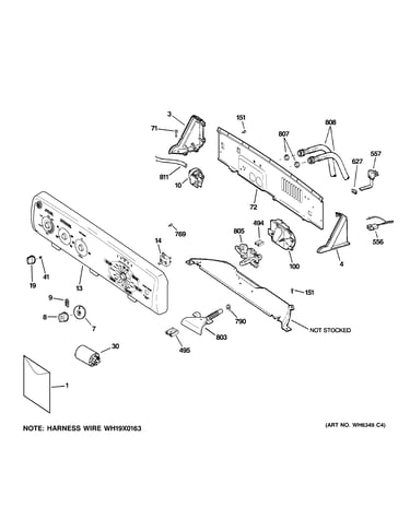 Controls & backsplash