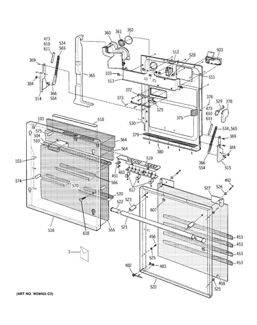 Door assembly