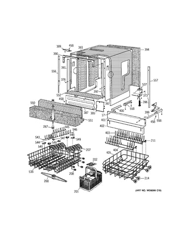 Basket & wrap assembly