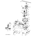 GE ZBD7100G01SS sump assembly diagram
