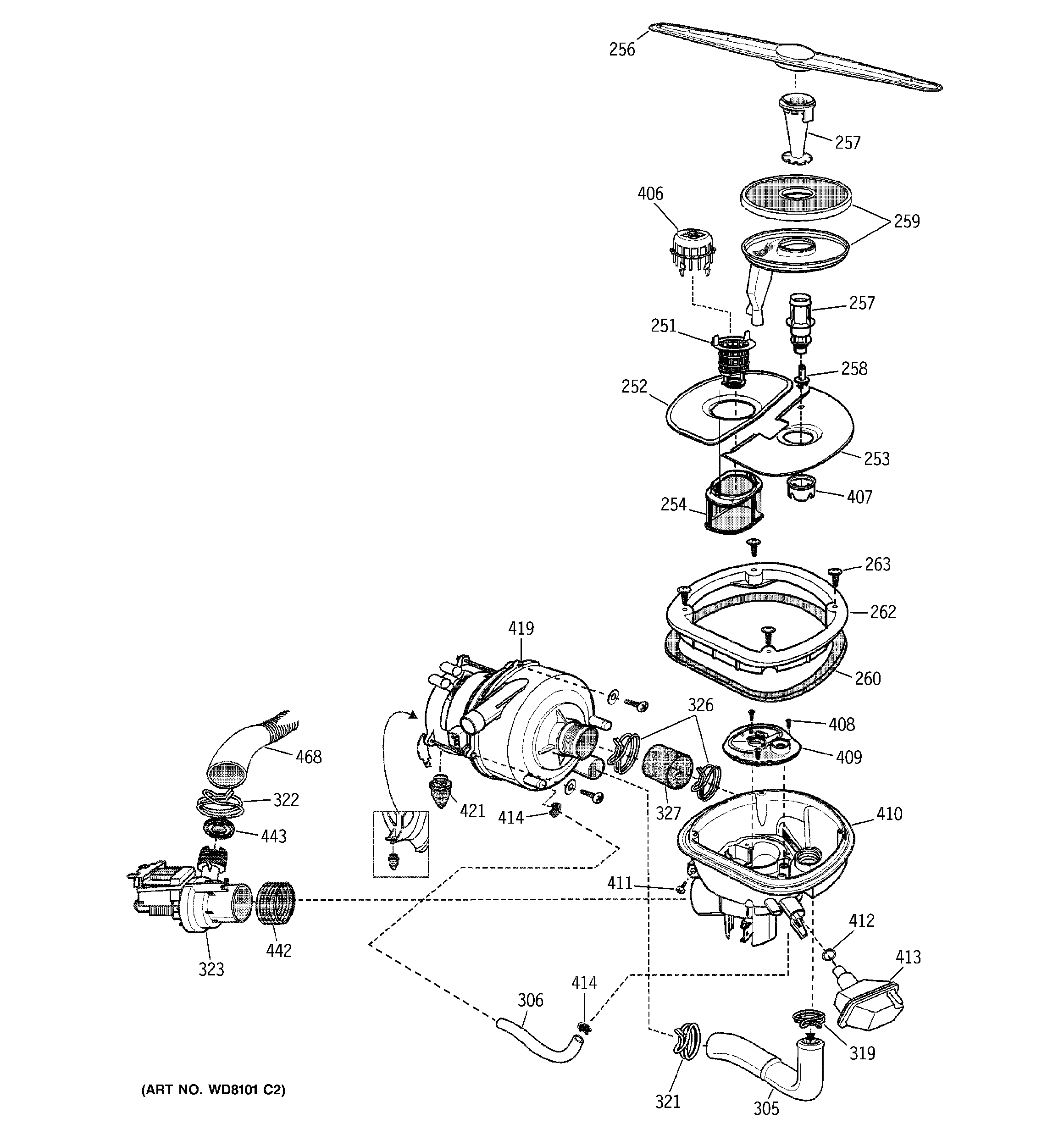 Sump assembly