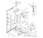 GE CSS25USWASS fresh food section diagram