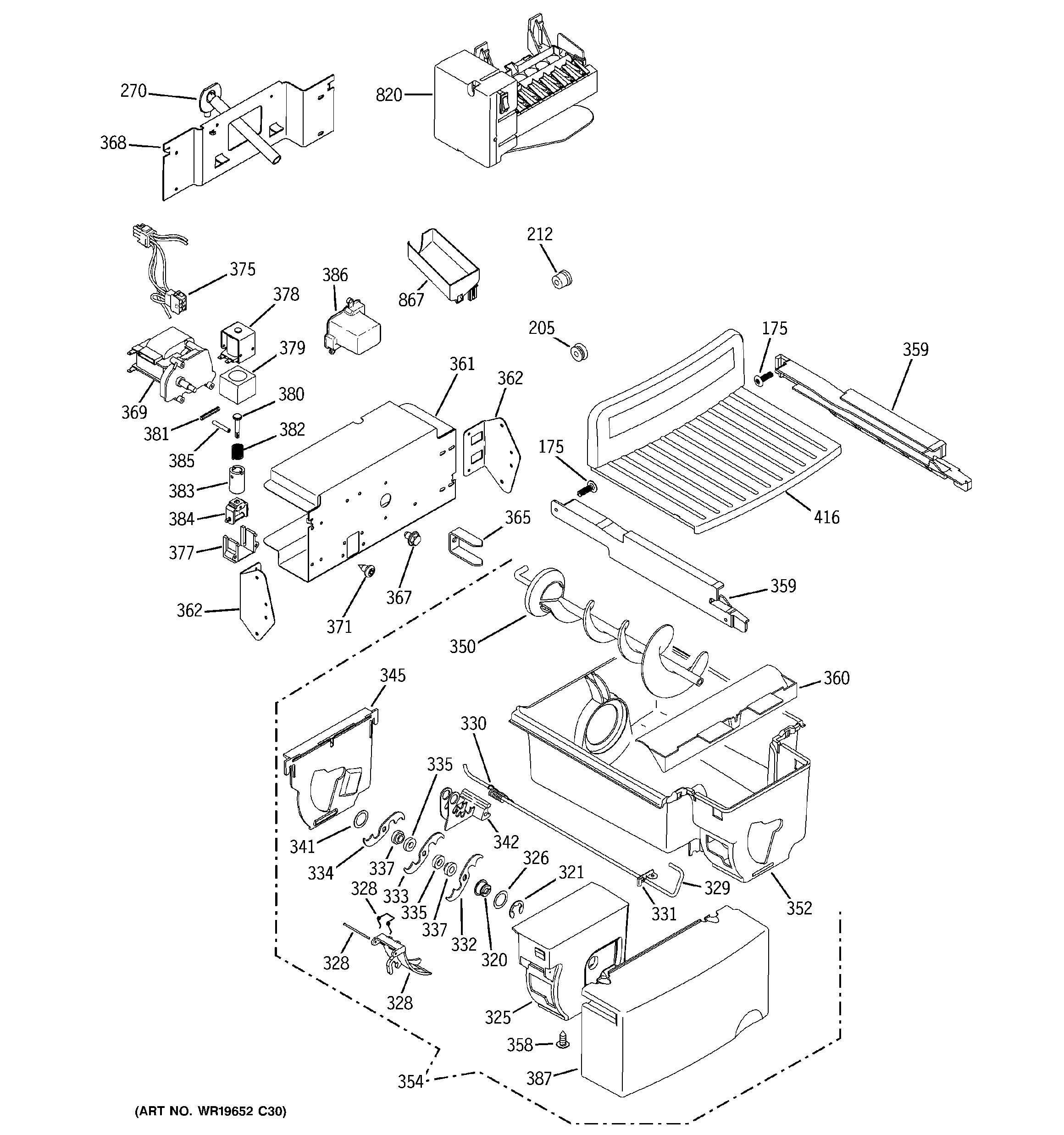Ice maker & dispenser