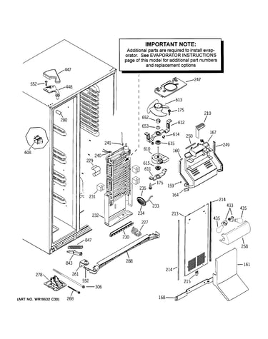 Freezer section