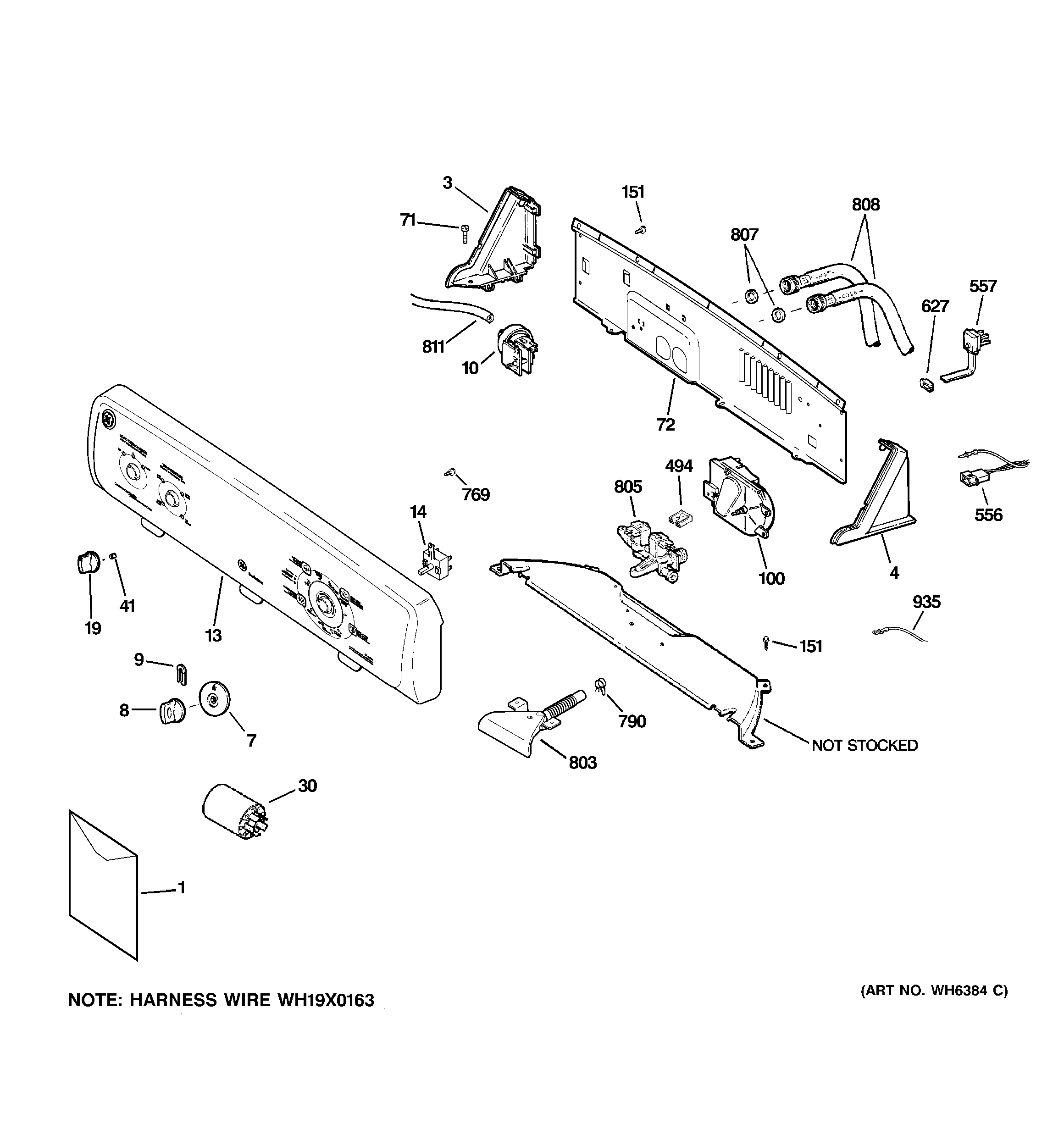 Controls & backsplash