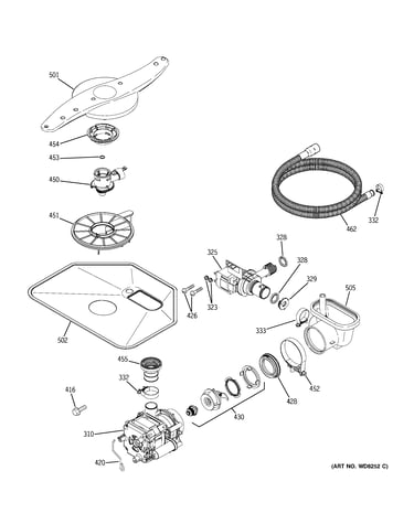 Motor-pump mechanism