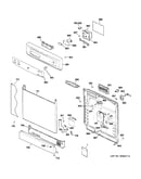 Escutcheon & door assembly