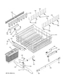 Upper rack assembly