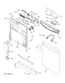 Escutcheon & door assembly