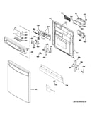Escutcheon & door assembly