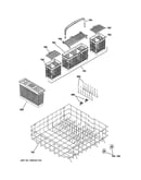 Lower rack assembly