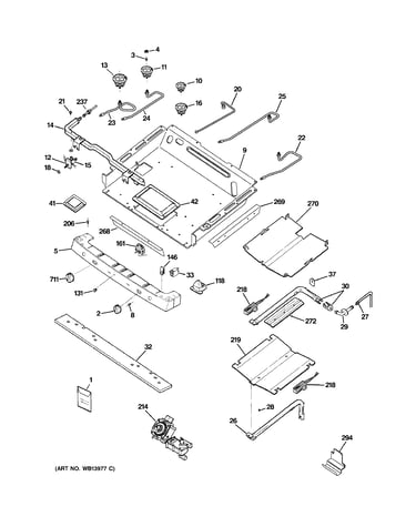 Gas & burner parts