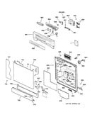 Escutcheon & door assembly