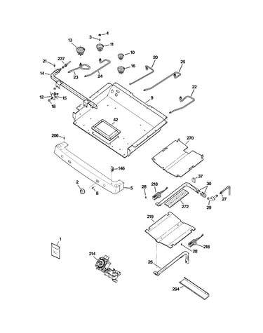 Gas & burner parts