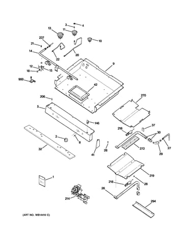 Gas & burner parts