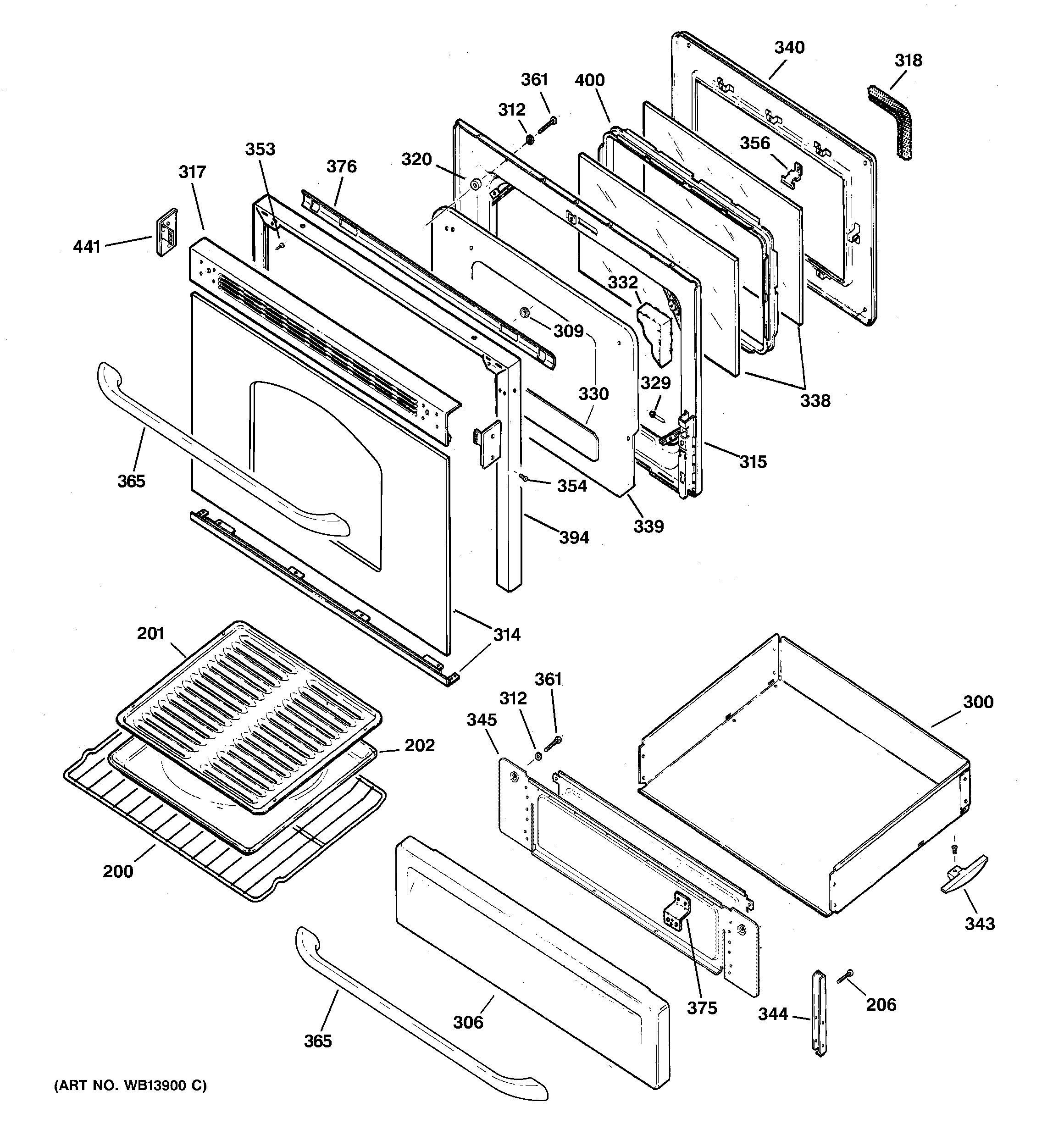 Door & drawer parts