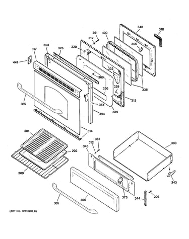 Door & drawer parts