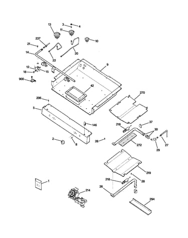 Gas & burner parts