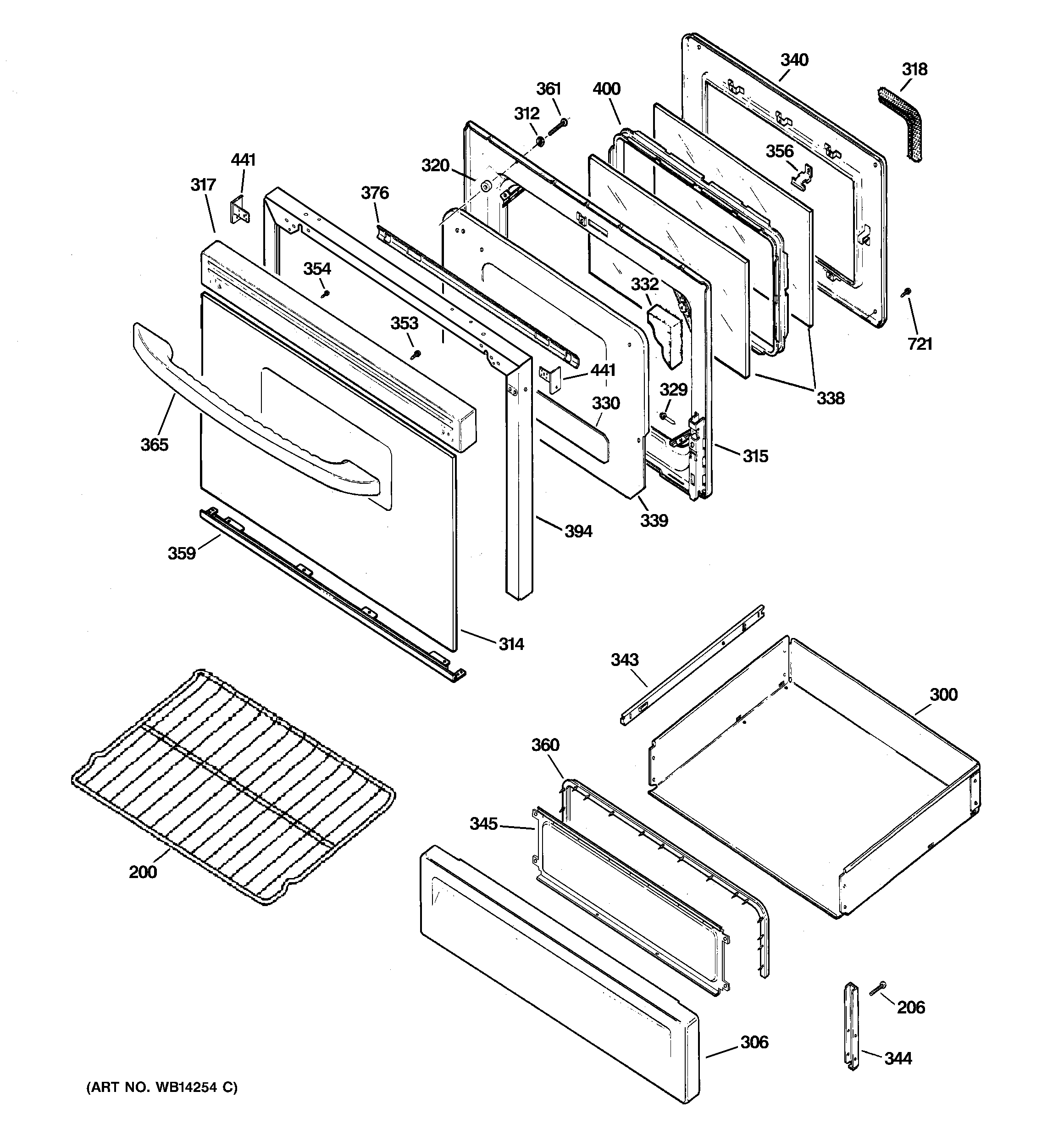 Door & drawer parts