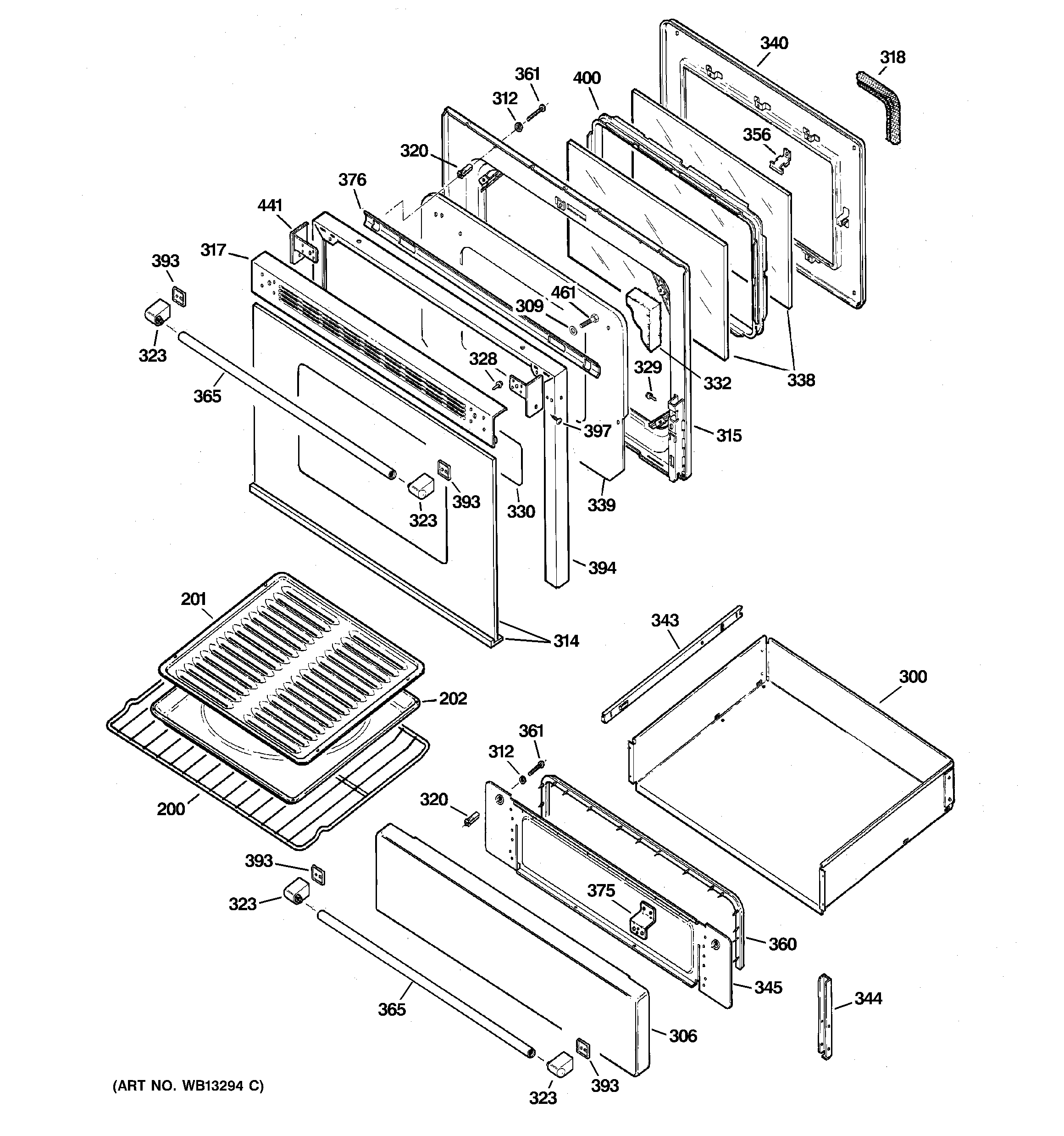Door & drawer parts