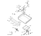 GE JGBS21HEH7WW gas & burner parts diagram