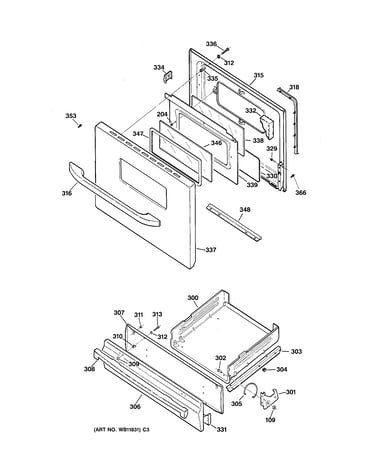 Door & drawer parts