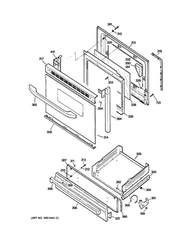 Door & drawer parts