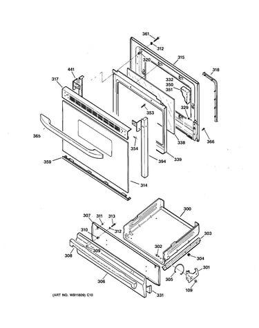 Door & drawer parts