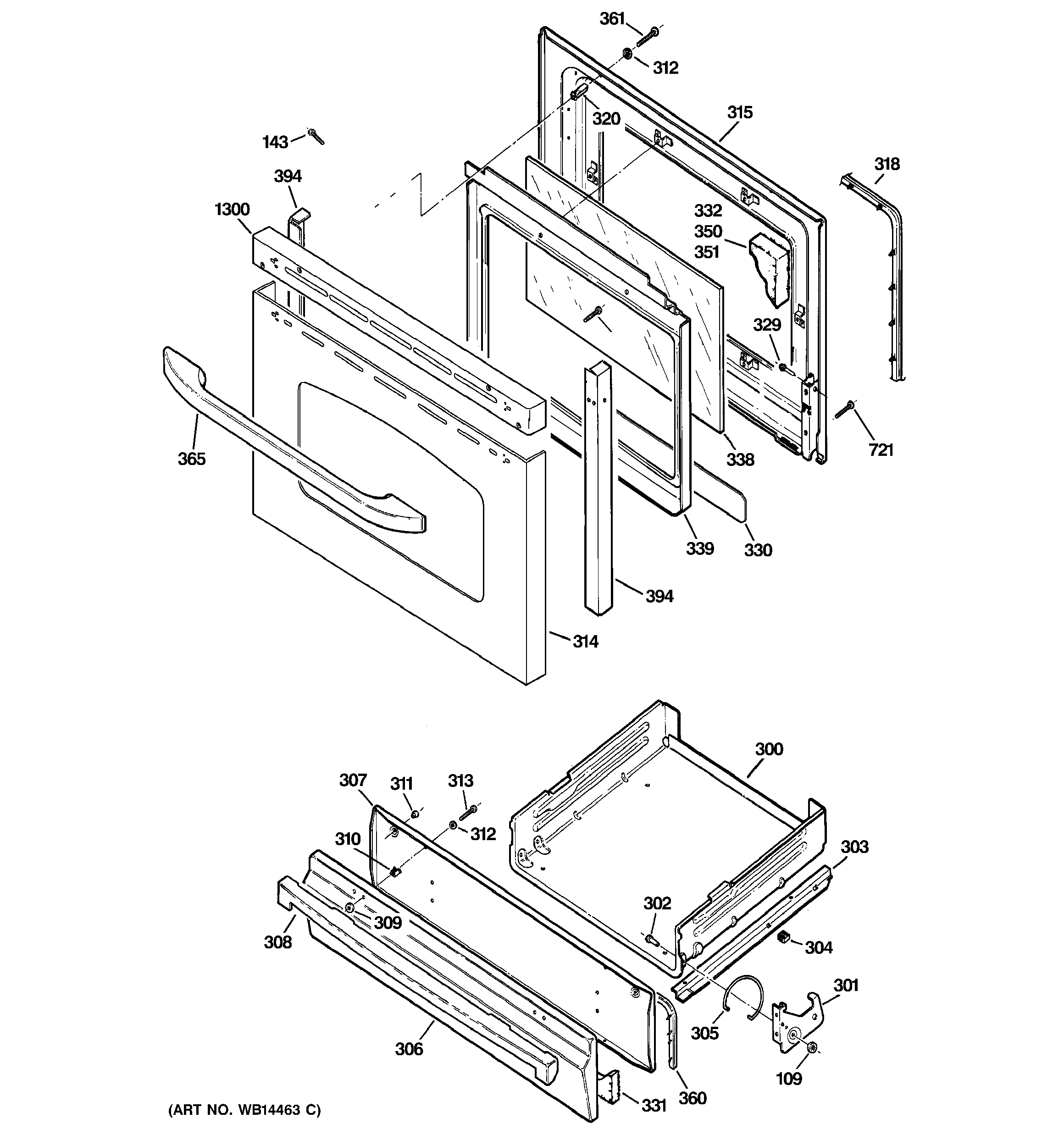 Door & drawer parts