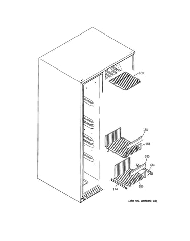 Freezer shelves