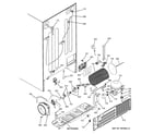 GE PSE27NHWACSS sealed system & mother board diagram