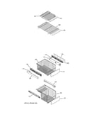 Freezer shelves