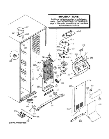 Freezer section