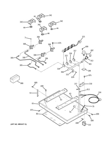 Gas & burner parts
