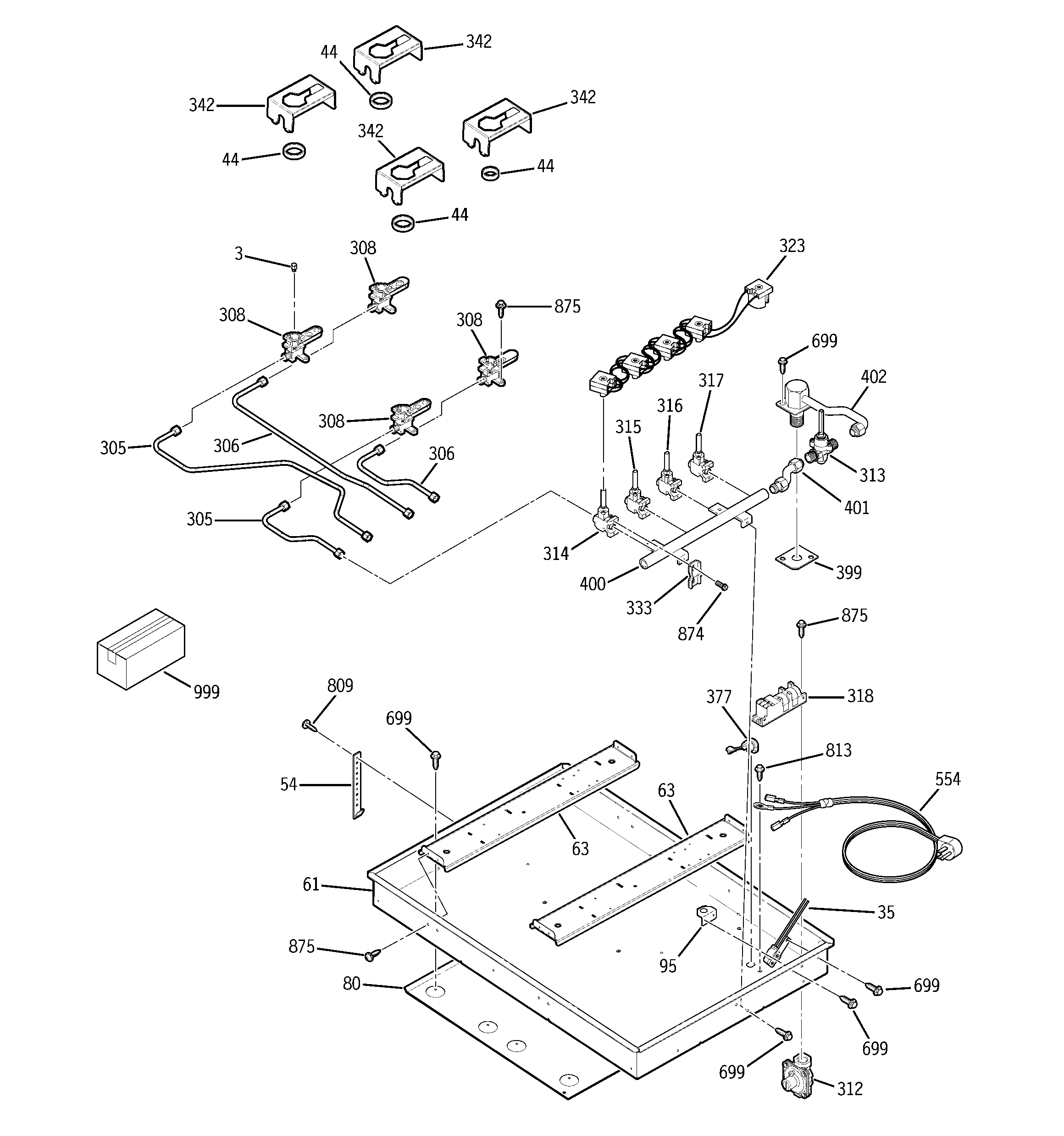 GAS & BURNER PARTS