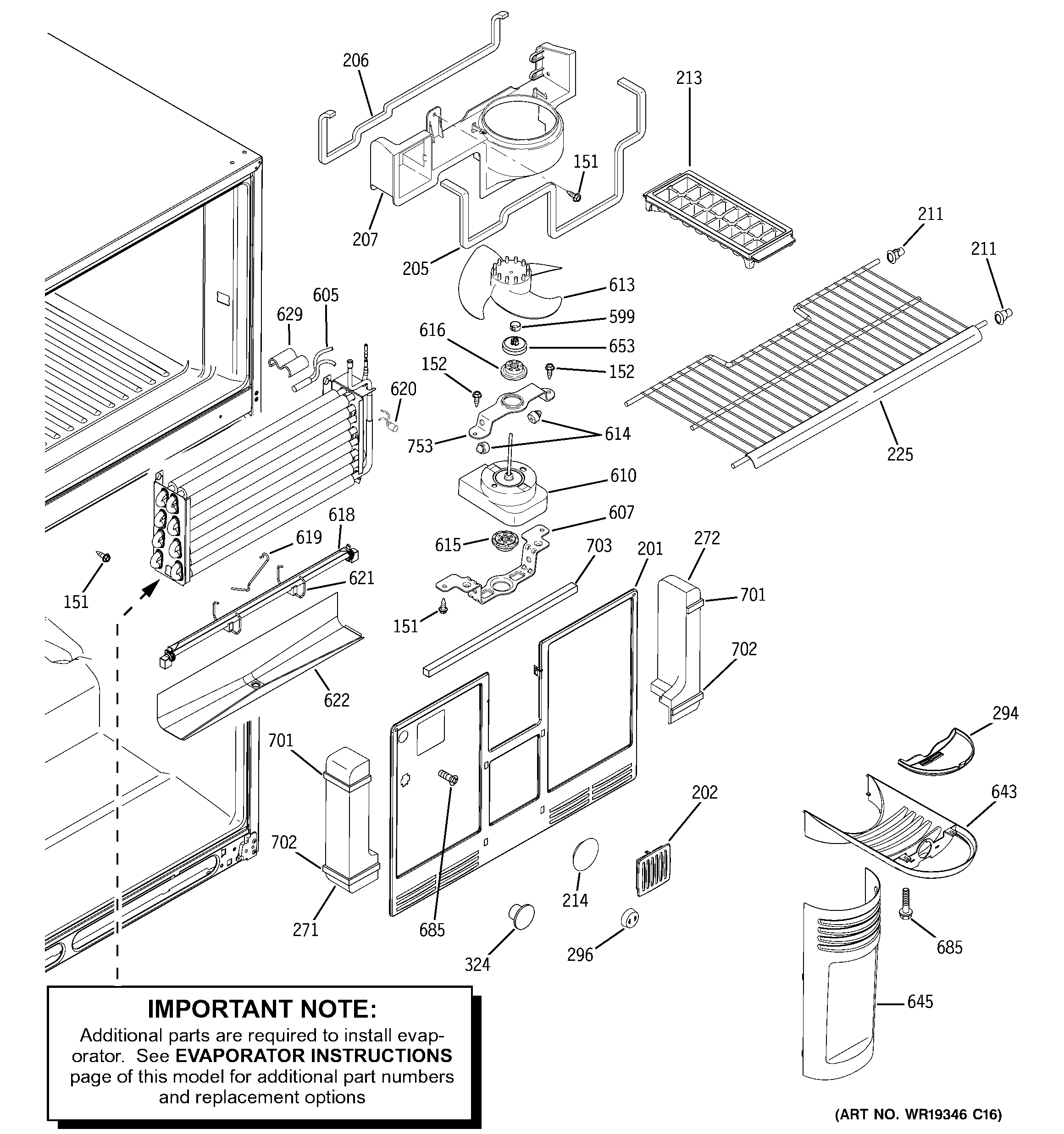 Freezer section