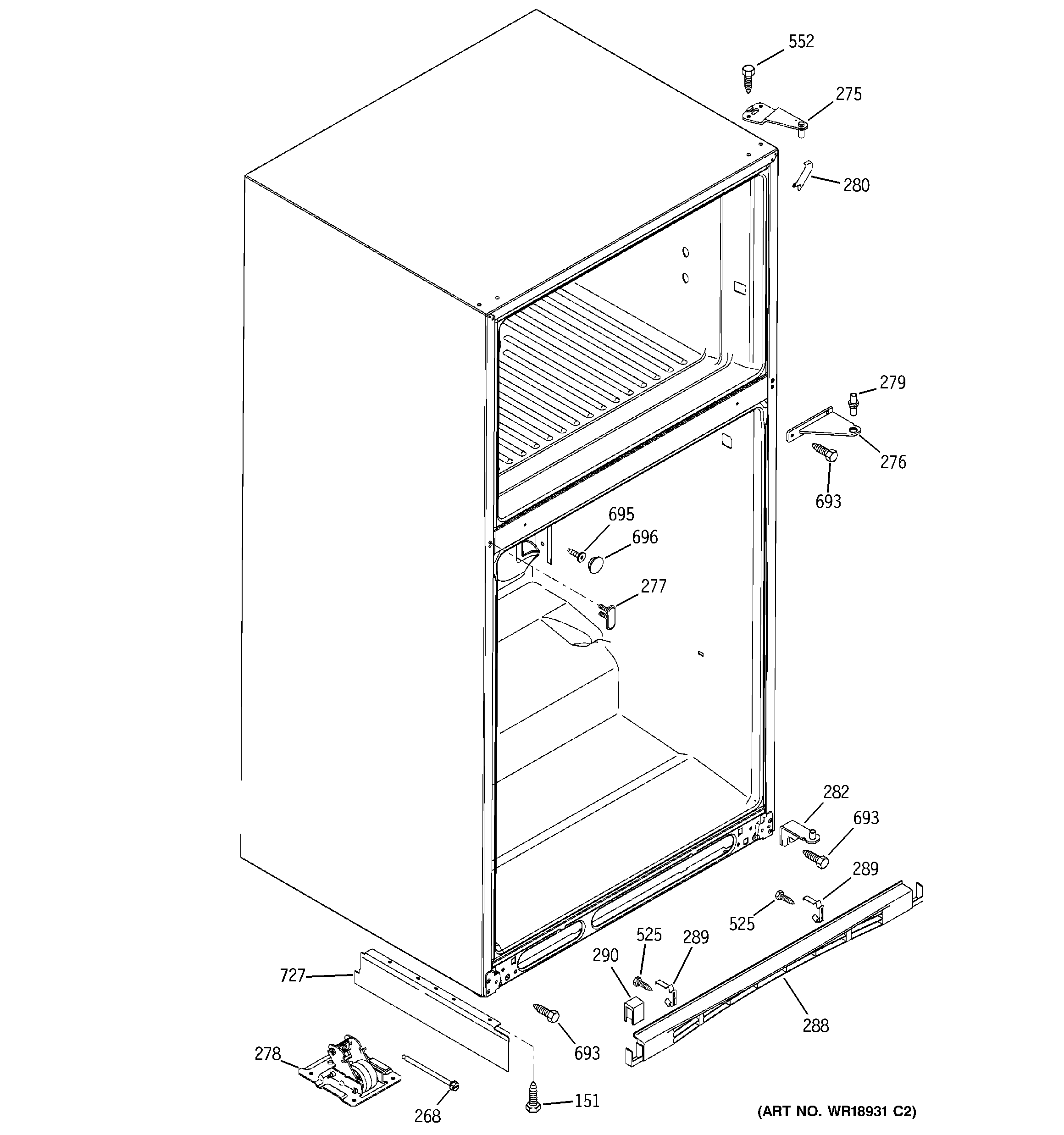 CASE PARTS