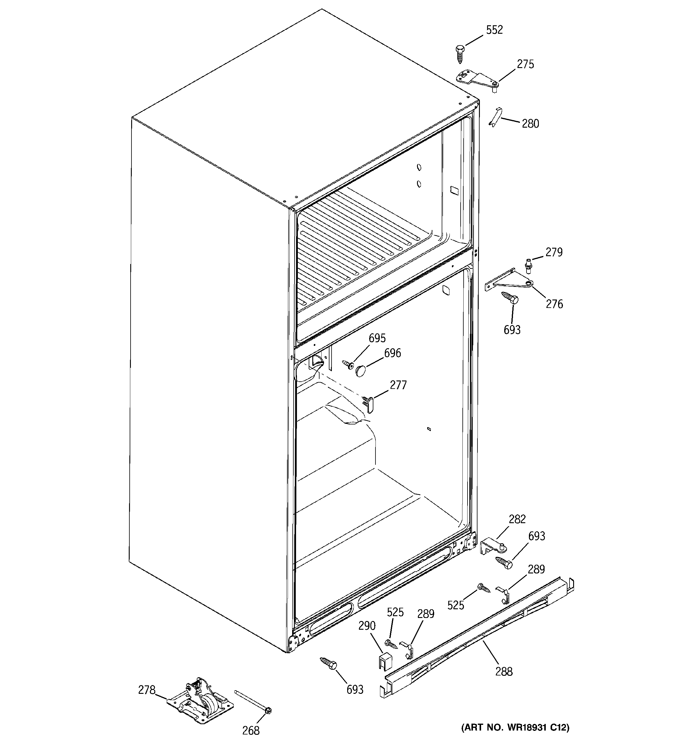 Case parts